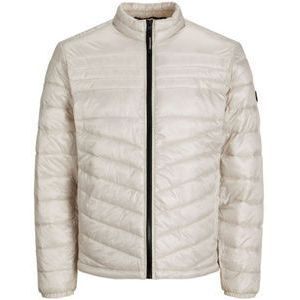 Jack & Jones Jas zomer Hero Puffer Collar Beige