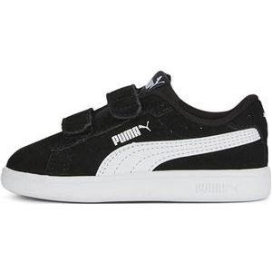 PUMA Unisex Kids Fashion Shoes SMASH 3.0 SD V INF Trainers & Sneakers, PUMA BLACK-PUMA WHITE, 22, Puma Black Puma White, 22 EU