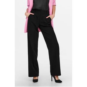 ONLY high waist wide leg pantalon ONLBERRY zwart