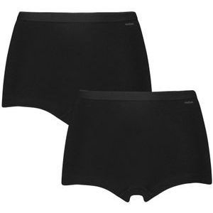 Ten Cate boxershorts - Basics 2-pack shorts zwart - Dames