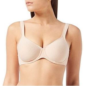 Triumph Gevormde beha modern zacht + katoen (wit), Neutraal Beige, 85F