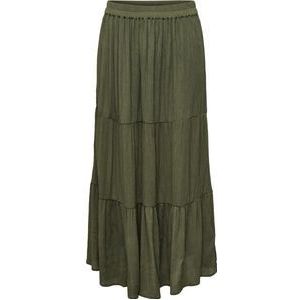 ONLY ONLMIKKA LIFE LONG SKIRT WVN NOOS Dames Rok - Maat XS