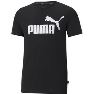 PUMA Jungen T-Shirt ESS Logo Tee B, zwart, 152, 586960