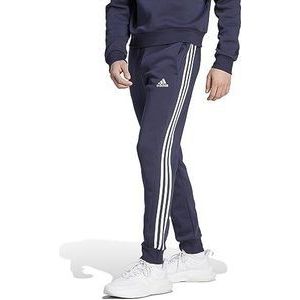 adidas Herenbroek Essentials Fleece 3-Stripes Tapered Cuff Joggers