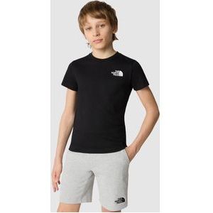 T-shirt met korte mouwen THE NORTH FACE. Katoen materiaal. Maten 6 jaar - 114 cm. Zwart kleur