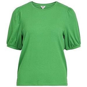 Object Objjamie S/S Top Noos T-shirt voor dames, groen, L