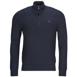 Polo Ralph Lauren  PULL DEMI ZIP EN COTON TEXTURE  Vesten  heren Marine