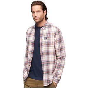 Superdry Cotton Lumberjack Shirt Met Lange Mouwen Veelkleurig L Man