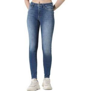 ONLY ONLForever Life HW Skinny Fit Jeans voor dames, blauw (medium blue denim), 34 NL/XL