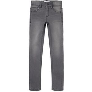 NAME IT Skinny Fit jeans voor meisjes, Lichtgrijs denim, 98 cm