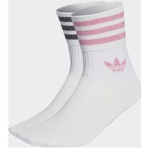 adidas Originals Sportsokken MIDCUT GLITTER CREW SOCKS, 2 PAAR (2 paar)