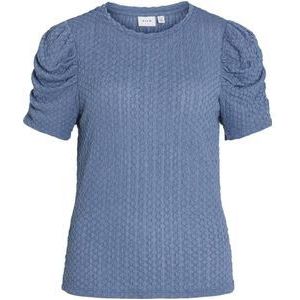 VILA top VIANINE blauw