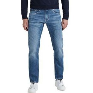 PME Legend Heren Jeans Broeken COMMANDER 3.0 comfort/relaxed Fit Blauw 31W / 30L Volwassenen