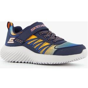 Skechers Bounder Zatic jongens sneakers - Blauw - Maat 33