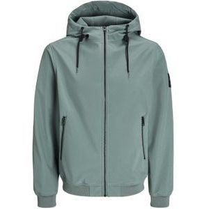 Jack & Jones Softshell Basic Hood Blauw heren