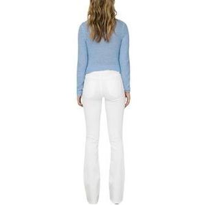 ONLY Jeansbroek voor dames, wit, XXS x 34L