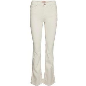 Vero moda vmflash mr flared jeans color broek wit