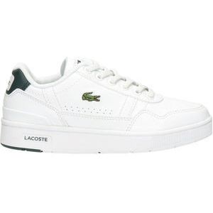 Lacoste T-clip J Lage sneakers - Leren Sneaker - Jongens - Wit - Maat 32