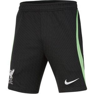 Liverpool FC Strike Nike Dri-FIT Voetbalbroek Kids Black Poison Green Maat 152/158