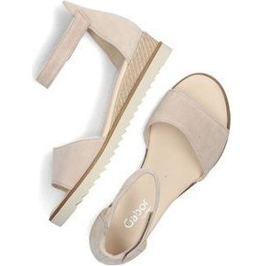 Gabor 780.2 Sandalen - Dames - Beige - Maat 42