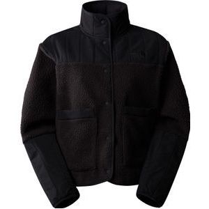 The North Face - Dames sweatshirts en fleeces - W Cragmont Fleece Jacket TNF Black voor Dames - Maat L - Zwart