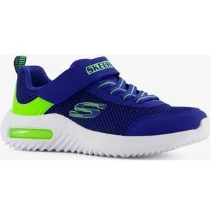 Skechers Bounder Tech kinder sneakers blauw - Maat 36