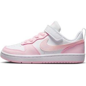 Nike Court Borough Low Recraft (Ps) Sneakers voor jongens, Wit Roze Foam, 35 EU