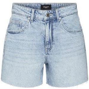 VERO MODA Vmtess Mr DNM Shorts Mix Ga Noos Jeansshorts voor dames, blauw (light blue denim), L