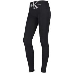 Calvin Klein sokken dames high-waist legging logo zwart dames
