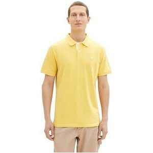 TOM TAILOR Poloshirt voor heren, 34663 - zonnig geel, 3XL