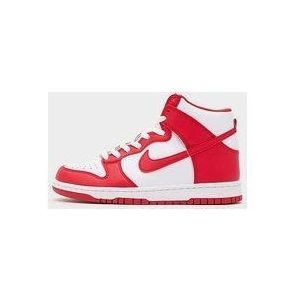 Nike Dunk High damesschoenen - Red, Red