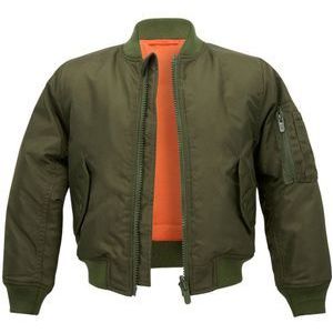 Brandit Ma1 Jacket Groen 170-176 cm Jongen