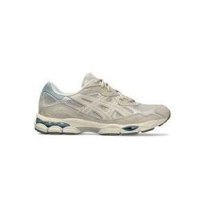 Asics Retro Stijl Sneakers , Gray , Heren , Maat: 39 EU