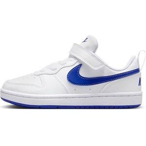 Nike Court Borough Low Recraft (PS), sneakers voor kinderen en jongeren, White Hyper Royal, 30 EU