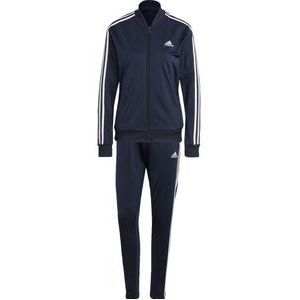 adidas Sportswear Essentials 3-Stripes Trainingspak - Dames - Blauw- XL