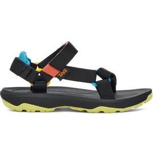 Teva T HURRICANE XLT 2 Unisex Sandalen - Zwart/Groen - Maat 22/23