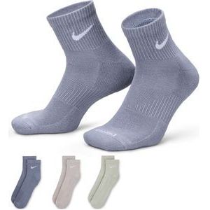 Nike Everyday Plus Cushioned Trainingsenkelsokken (3 paar) - Meerkleurig