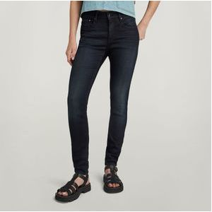 3301 High Waist Skinny Jeans - Donkerblauw - Dames