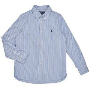 Polo Ralph Lauren  SLIM FIT-TOPS-SHIRT  overhemden  kind Blauw