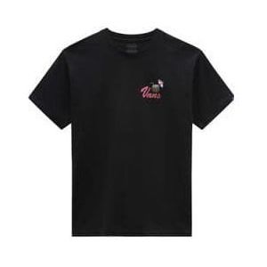 vans easy going t shirt zwart