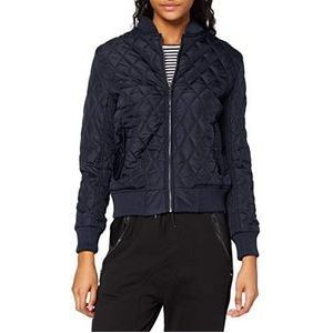 Urban Classics Diamond Quilt Nylon Jacket Jacket voor dames, Donkerblauw, XS