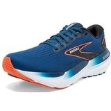 Brooks Glycerin 21 Sneakers voor heren, Blue Opaal Black Nasturtium, 44.5 EU