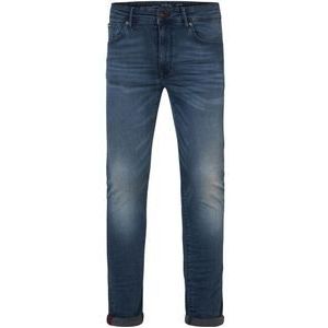 Petrol Industries - Heren Seaham Slim Fit Jeans  - Blauw