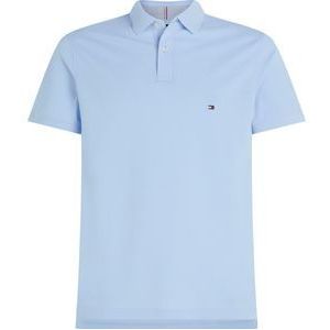 Tommy Hilfiger 1985 Regular Polo, heren poloshirt, lichtblauw -  Maat: M