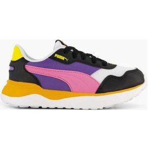 puma Zwarte PUMA R78 VOYAGE PS sneaker - Maat 28