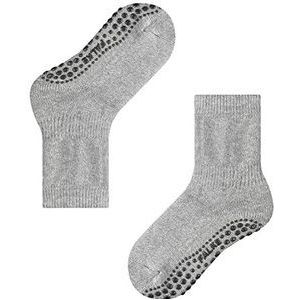 FALKE Uniseks-kind Stopper sokken Catspads K HP Katoen Wol Noppen op de zool 1 Paar, Grijs (Light Grey 3400), 23-26