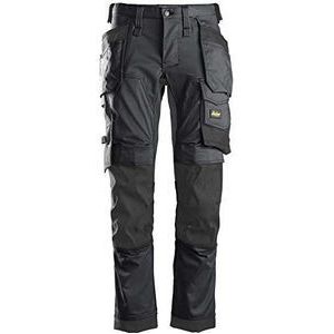 Snickers Workwear Unisex Broek, Zwart, 54, zwart, 54 NL