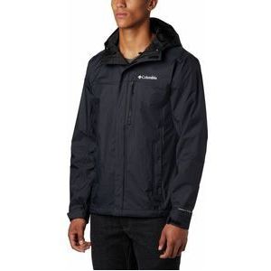 Columbia Pouring Adventure™ II Jacket Regenjas - Jas voor Heren - Waterdichte Jas - Zwart - Maat M