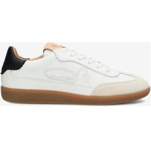 Fred De La Bretoniere Sneaker Pearl White/Zwart - Maat 37