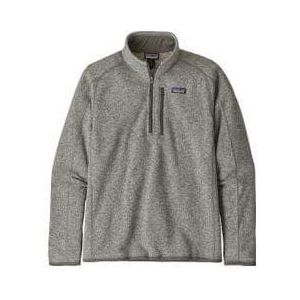 patagonia better sweater 1 4 zip grey